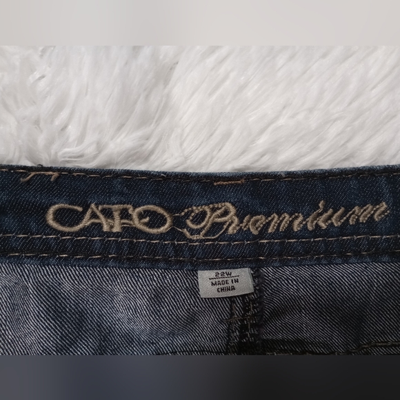 Cato Premium Denim Jeans Women's Size 22W - Picture 5 of 5